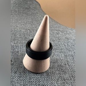 Tigrade Titanium Ring 8mm  Black Size 8.5 New